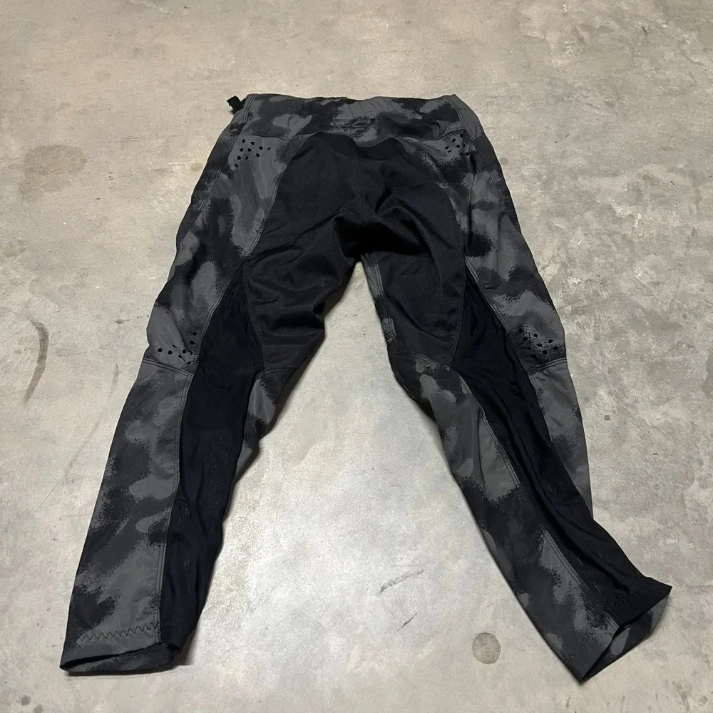 Fly Racing Radium Kids Grey Black Camo Bicycle Motocross Pants Size 24